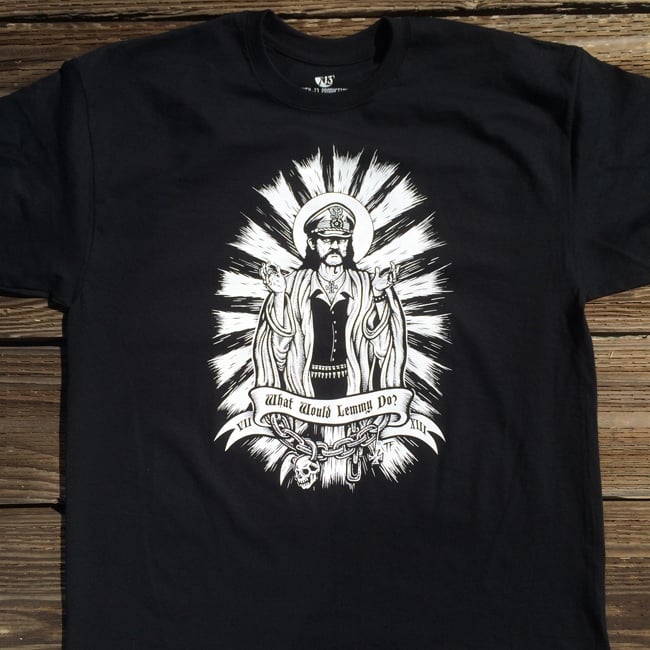 lemmy is god t shirt