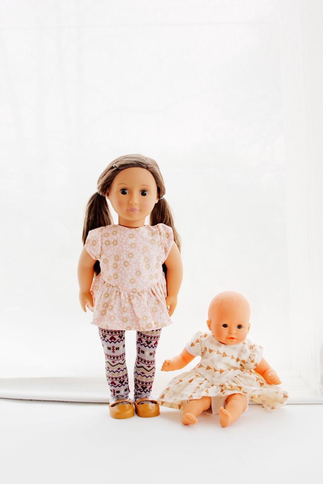 Image of the DOLL MANHATTAN blouse + dress