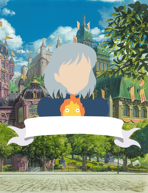Image of Howls moving castle Print 5x7