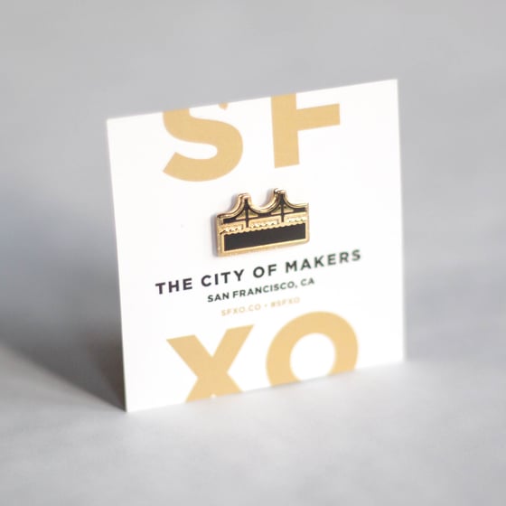 Image of SFXO's Golden Gate Pin