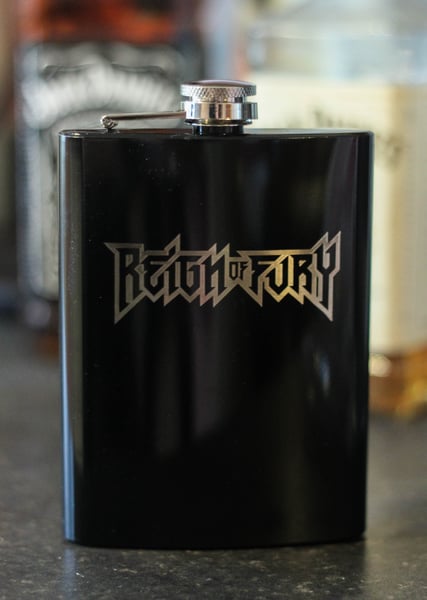 Image of HIP FLASKS (Available in black or brushed steel)