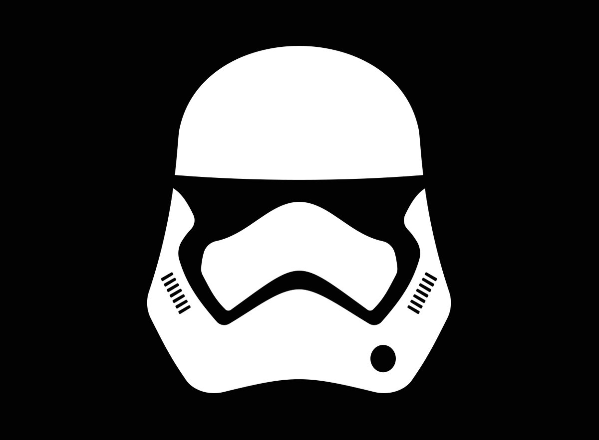 how to draw a first order stormtrooper