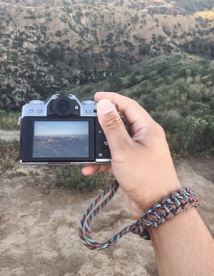 Image of Trail mix camera wrist strap