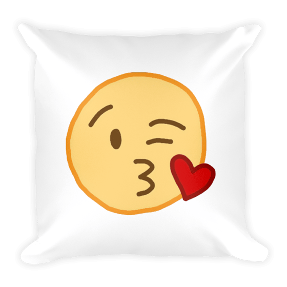 Image of Kissing Wink Pillow