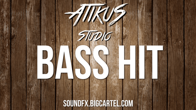 Image of BASS HIT - SOUND EFFECT - 2 Item