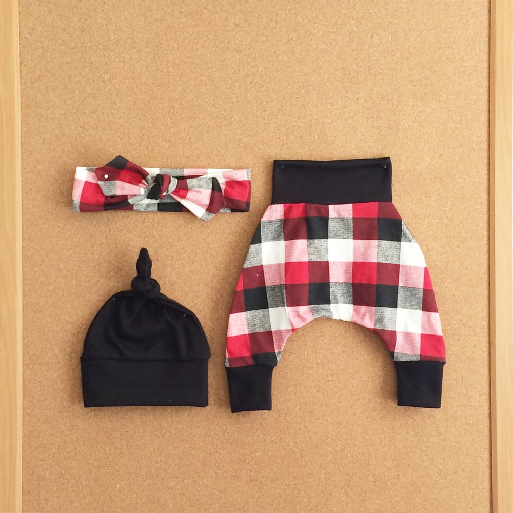 Image of Buffalo Plaid in Red & Black