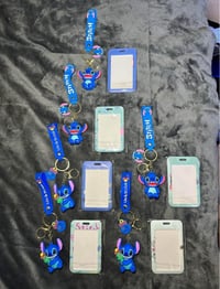 Image 4 of Stitch Keychains, ID Card Holder