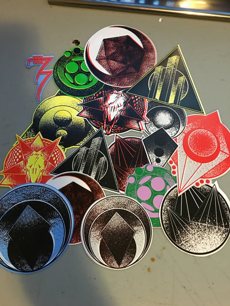 Image of Hexa 3 sticker pack