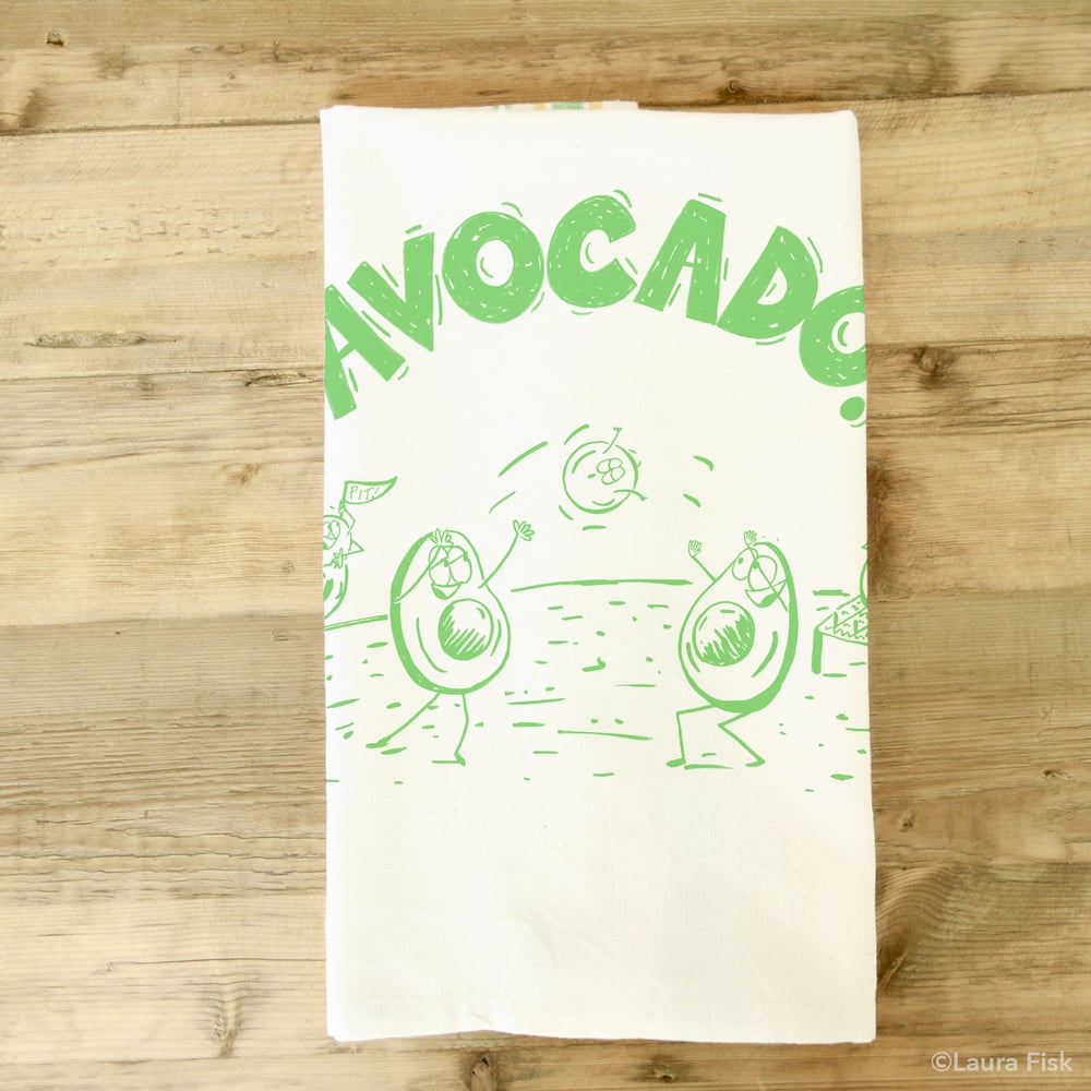 Image of Avocado Tea Towel
