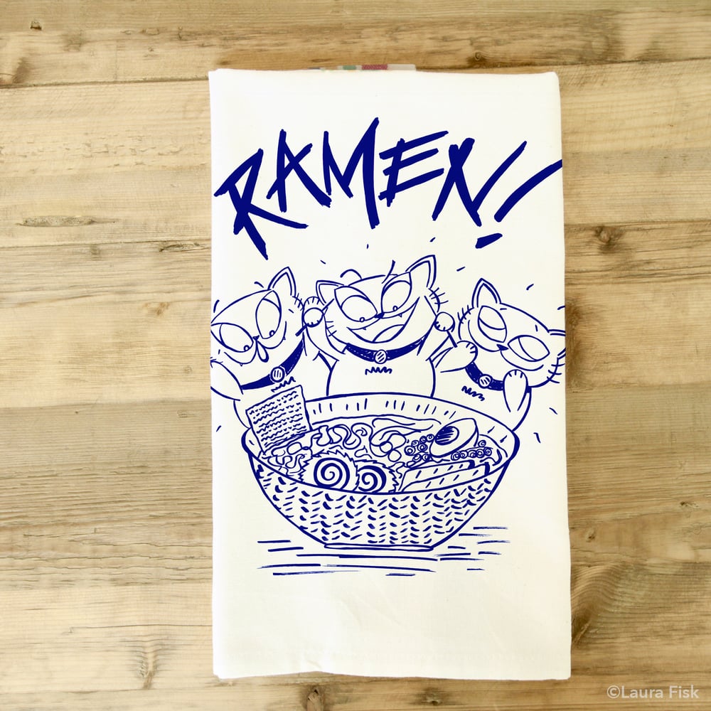 Image of Ramen Tea Towel