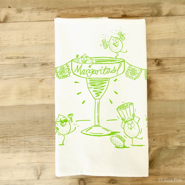 Image of Margaritas Tea Towel