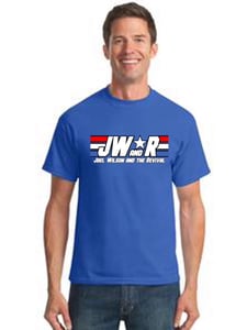Image of "JW&R" Blue T-shirts