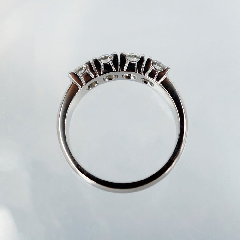 Image of 18ct White Gold Anniversary Ring