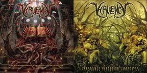 Image of The Anthropodermic Manuscript of Retribution CD / Unbearable Martyrdom Landscapes MCD