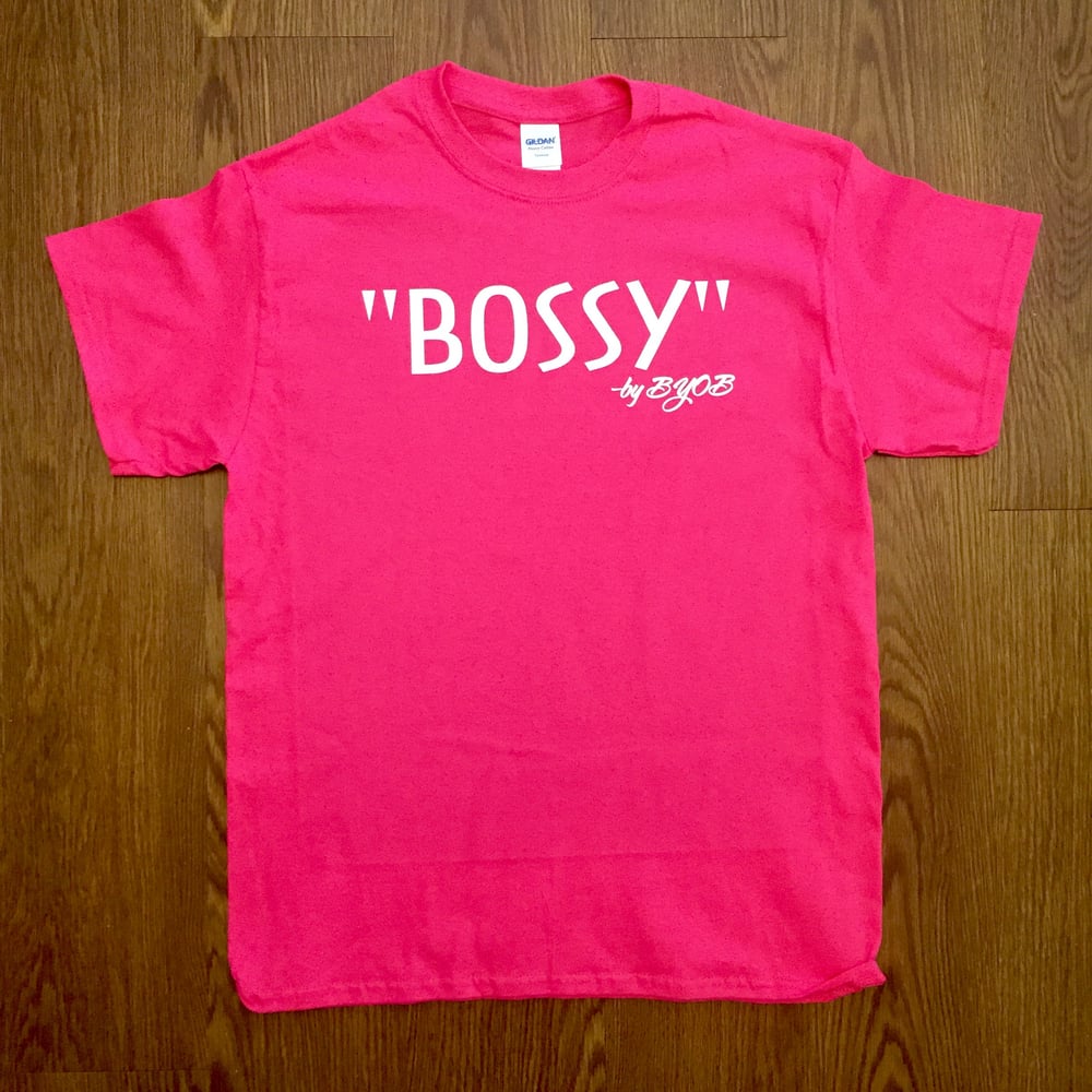 Image of "BOSSY" Tee (Pink)
