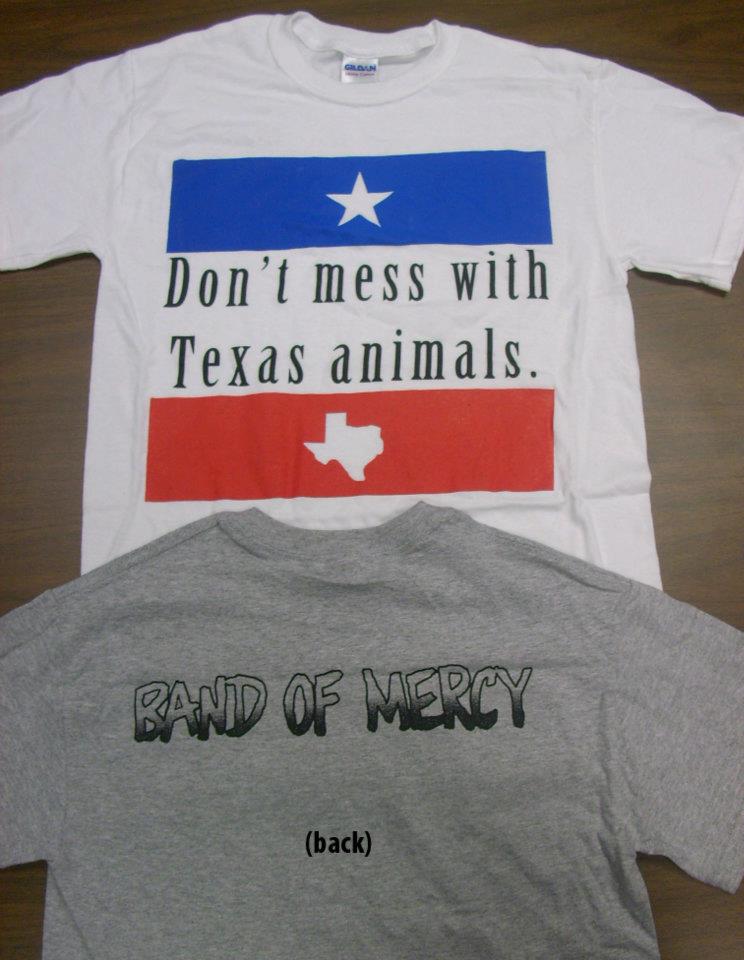 Image of "Don't Mess With Texas Animals" T-shirt