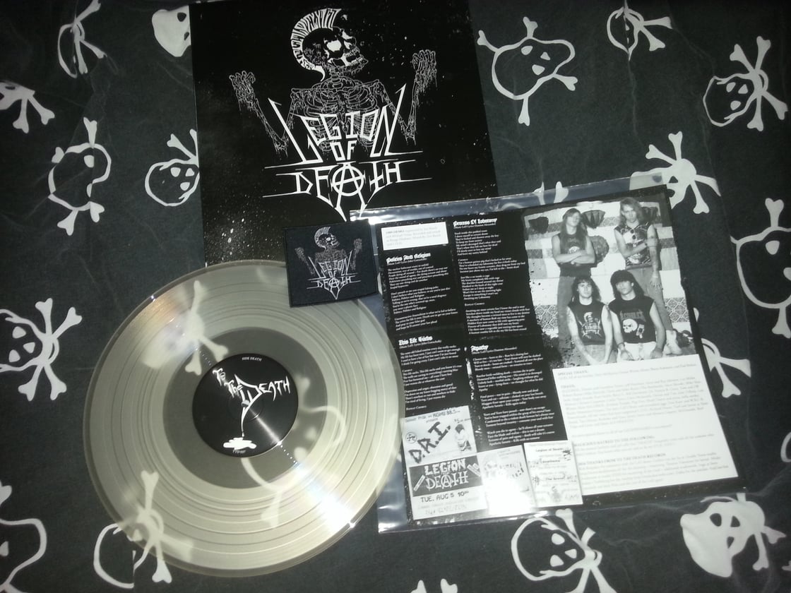 Image of Legion of death LP (clear) U.S customers only