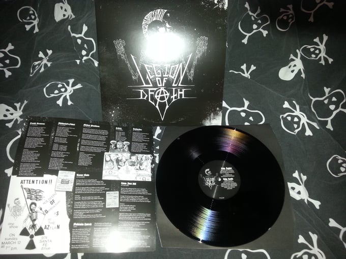 Image of Legion of death LP (black) U.S customers only