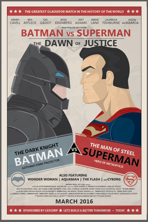 Batman vs Superman / Larryhimself