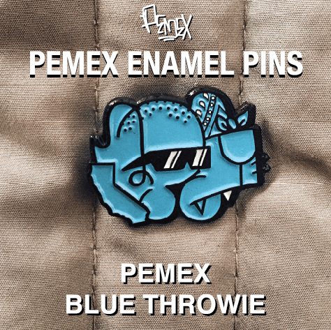 Image of #PEMEXPIN by @PEMEXS - BLUE