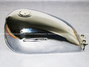 Image of Cafe Racer Suzuki GN125 Fuel Tank/ Gas Tank GN 125 - Chrome