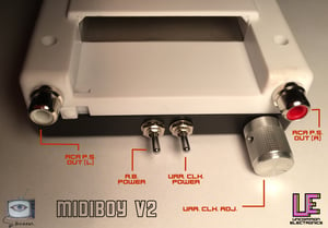 Image of MidiBoy V2 (B&W)