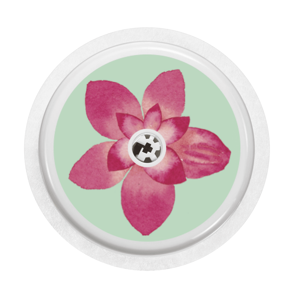 Image of Flower Freestyle Libre Sticker