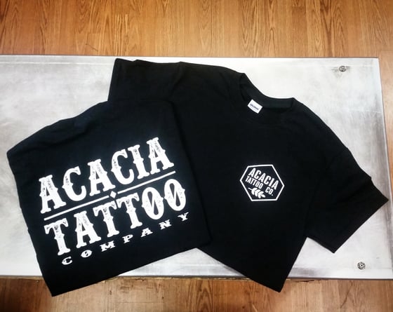Image of Acacia Tattoo Company tshirts