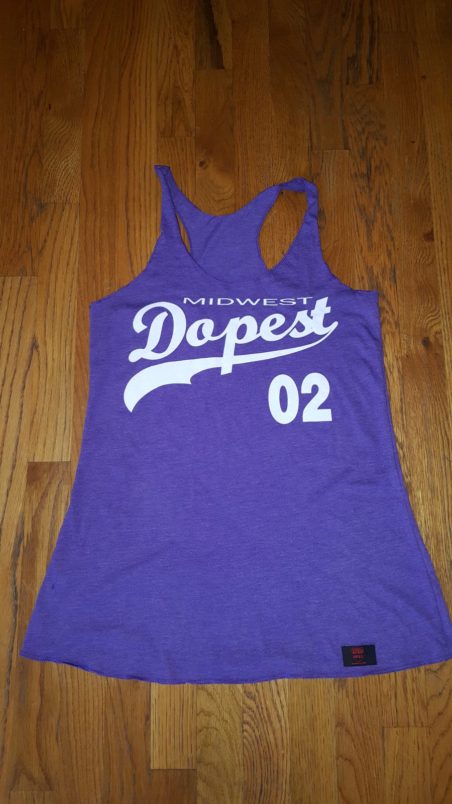 Image of Womens MidWest Dopest Purple & White