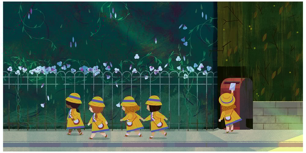 Image of Kindergarteners 11x22