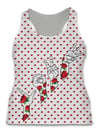 The Love Movement "Rose Bud" Performance Athletic Tank Top.