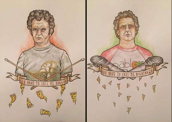 Image of Step Brothers - Original Paintings