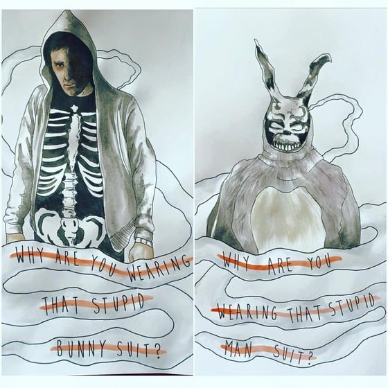 Image of Donnie Darko - Original Paintings