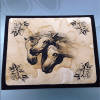 Image 1 of Horses Print 