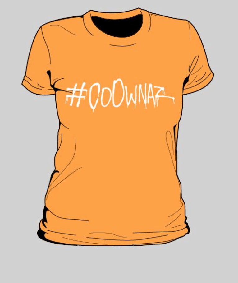 Image of #CoOwnaz Womens T-shirt (Ohana Color Way)