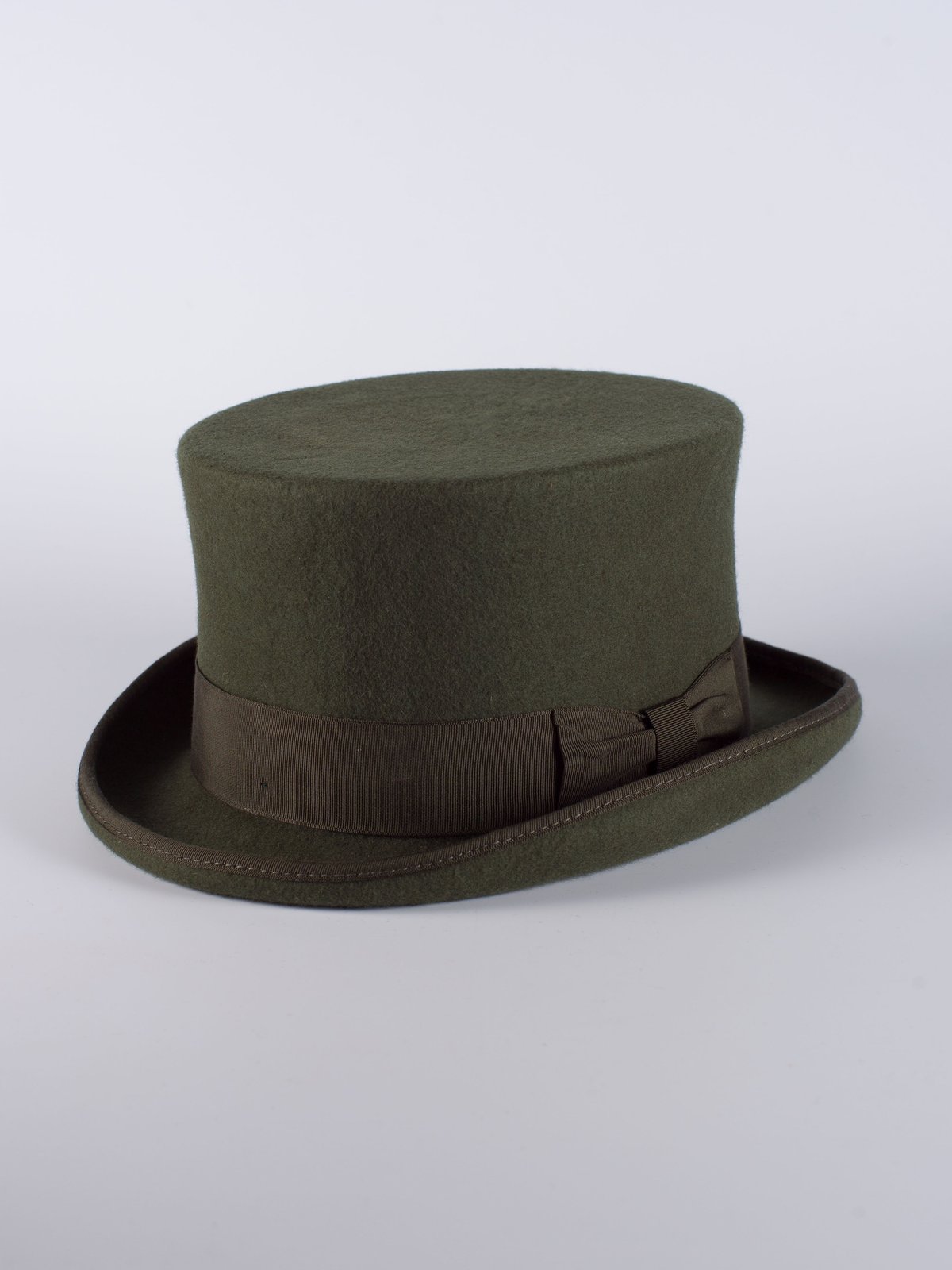 olive green top hat