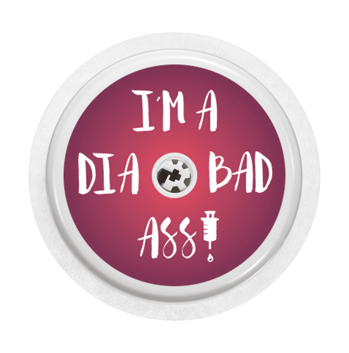 Image of Dia-bad-ass Freestyle Libre Sticker