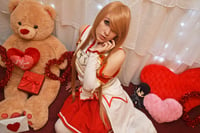 Image 3 of Valentine's Asuna Yuuki Photoset
