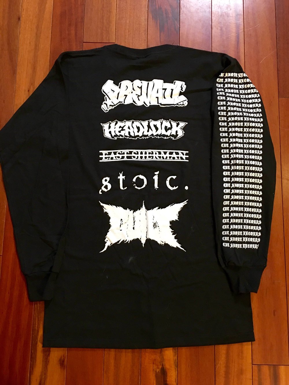 Image of Cut Short Records Longsleeve