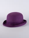 Purple Bowler Hat