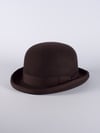 Brown Bowler hat