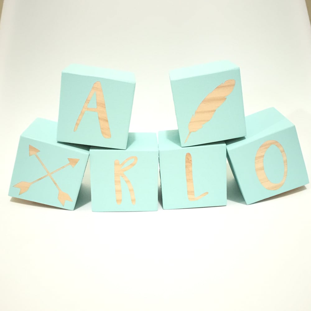 Image of PERSONALISED NAME BLOX