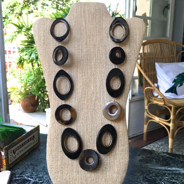 Image of Havana Horn Necklaces