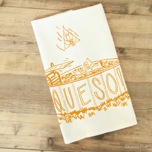 Image of Queso Tea Towel