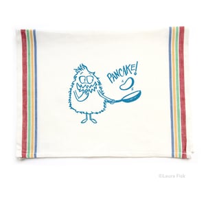 Image of Pancake Monster Tea Towel