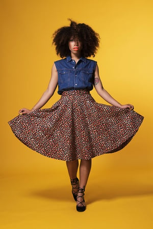 Image of **** COCOA POD ROUND SKIRT ****