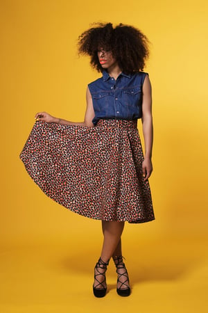 Image of **** COCOA POD ROUND SKIRT ****