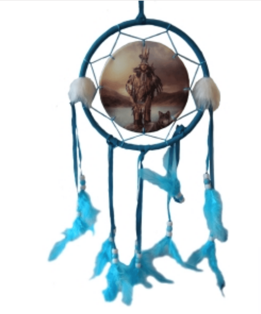 Image of Dreamcatchers - Native American/ wolf