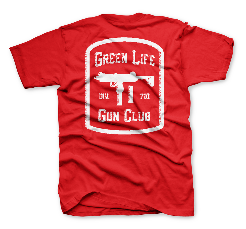 Image of The Gun Club Tee in Red