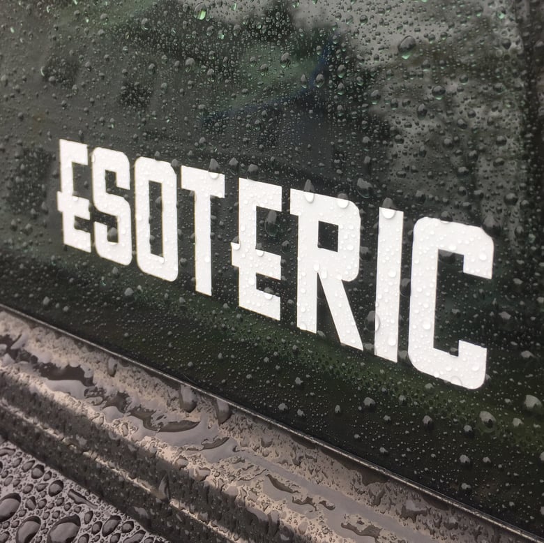 Image of 6" esoteric sticker